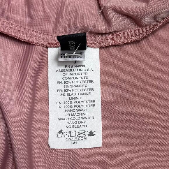 New Onzie Tie Back Tank in Pink One Size - Picture 9 of 11